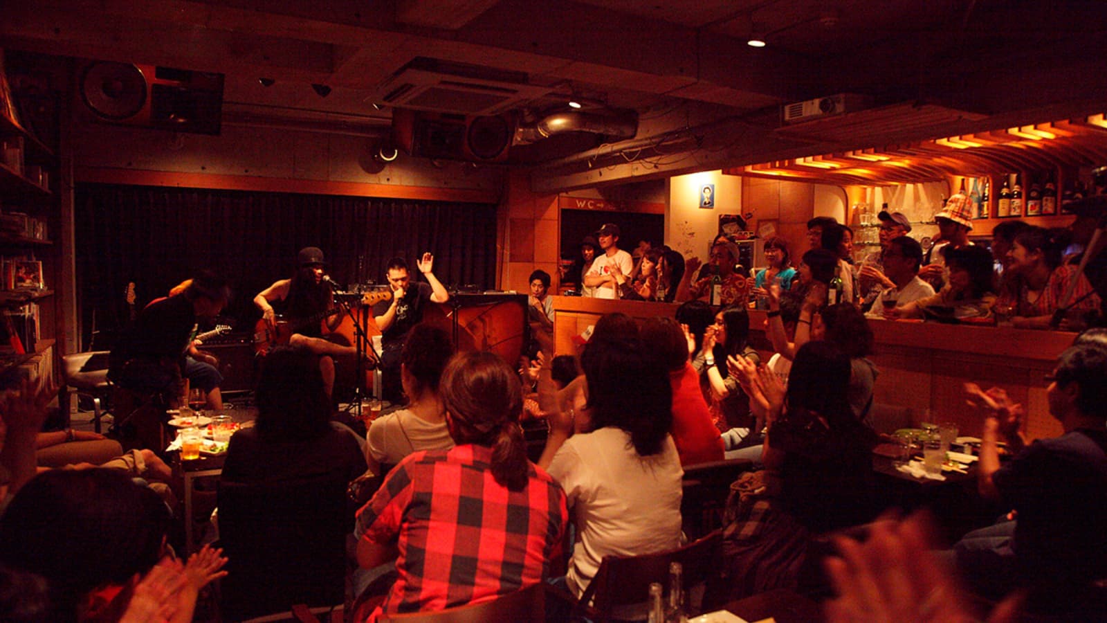Music Bar RPM, a small bar and music club in Shimokitazawa, with great live music including jazz.
